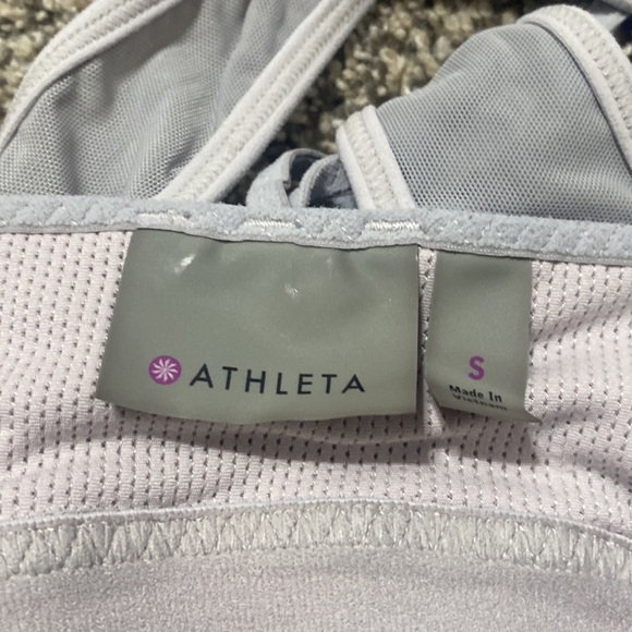 ATHLETA | Transcendence Sports Bra Size Small Cross Back - Picture 5 of 6